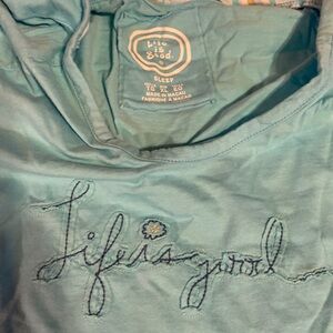 LIFE IS GOOD hoodie XL. Good used condition